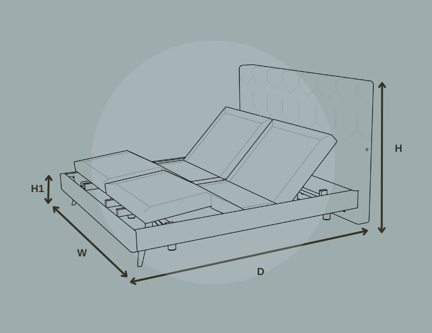 Drift Adjustable Bed Frame*