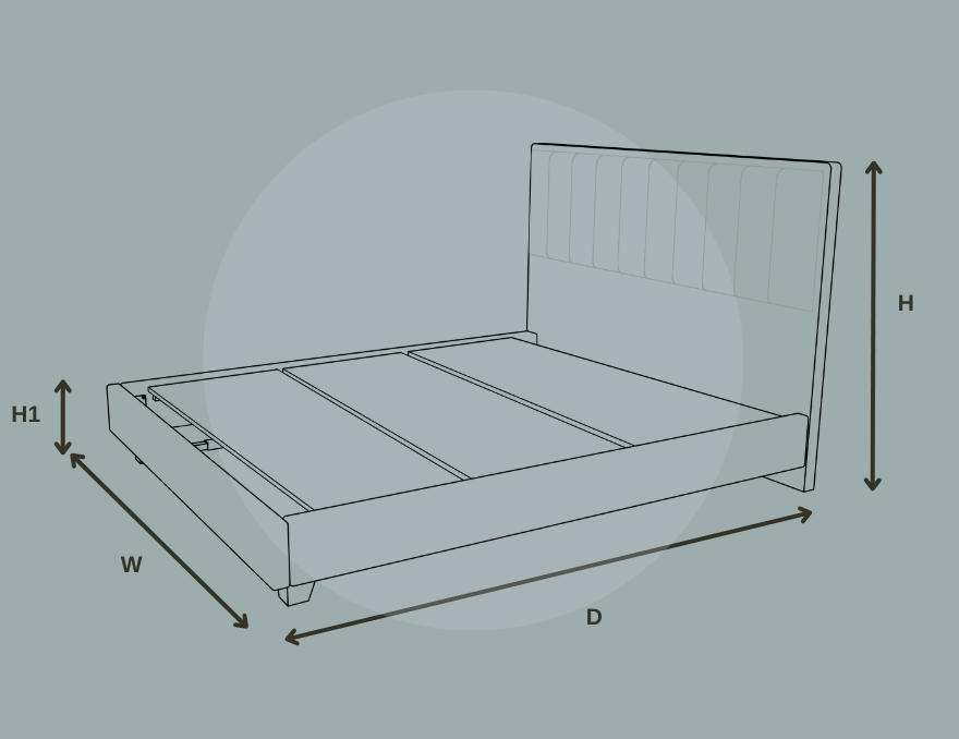 Trinity Bed Frame*